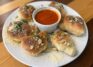 Fresh garlic knots