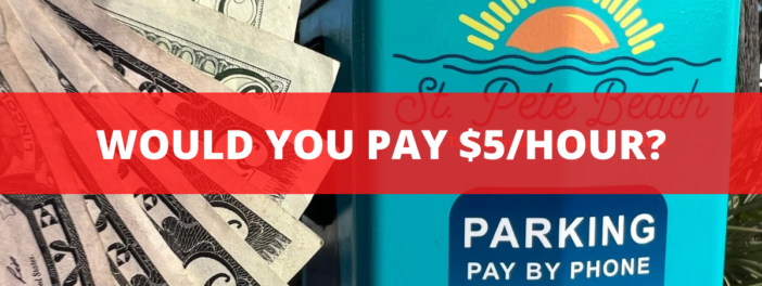Parking Fees on St. Pete Beach